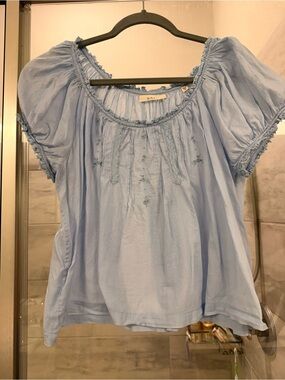 Dôen Frederica Top in Icy Blue - Medium